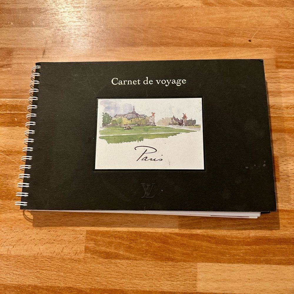 Louis Vuitton Carnet de Voyage Sketchbook